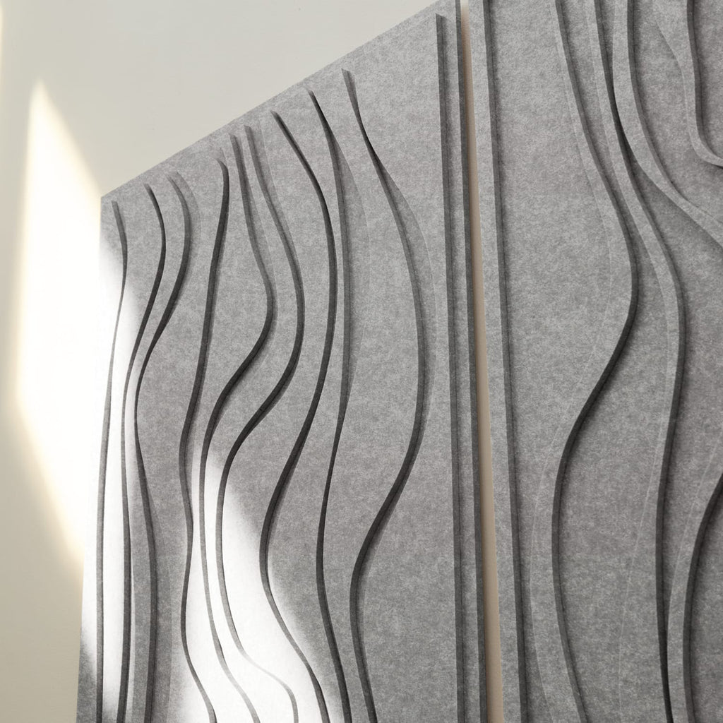 Wave Core Panel Wave Long | Acoustic Wave Panels - Sustainable Art – Arturel.com