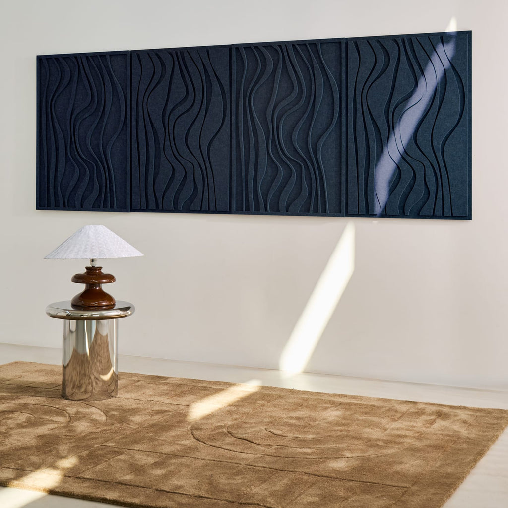 Ocean Block Panel Wave Original | 3D Acoustic Wall Panels - Sustainable Art – Arturel.com