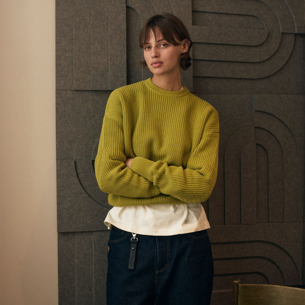 Fisherman O-Neck Knit