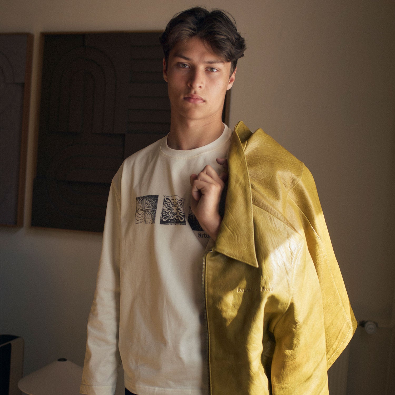 High Gloss Leather Jacket