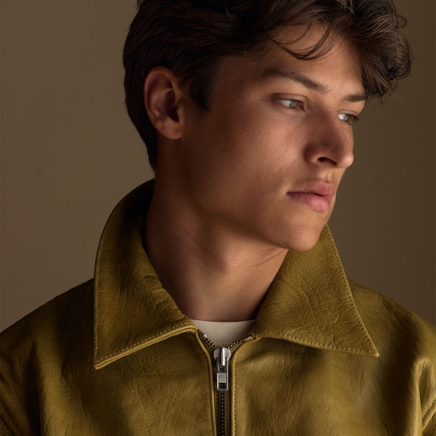 High Gloss Leather Jacket