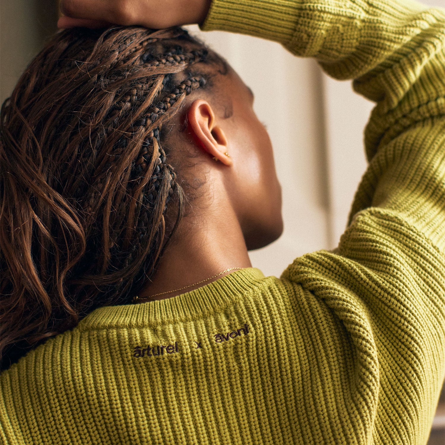 Fisherman O-Neck Knit