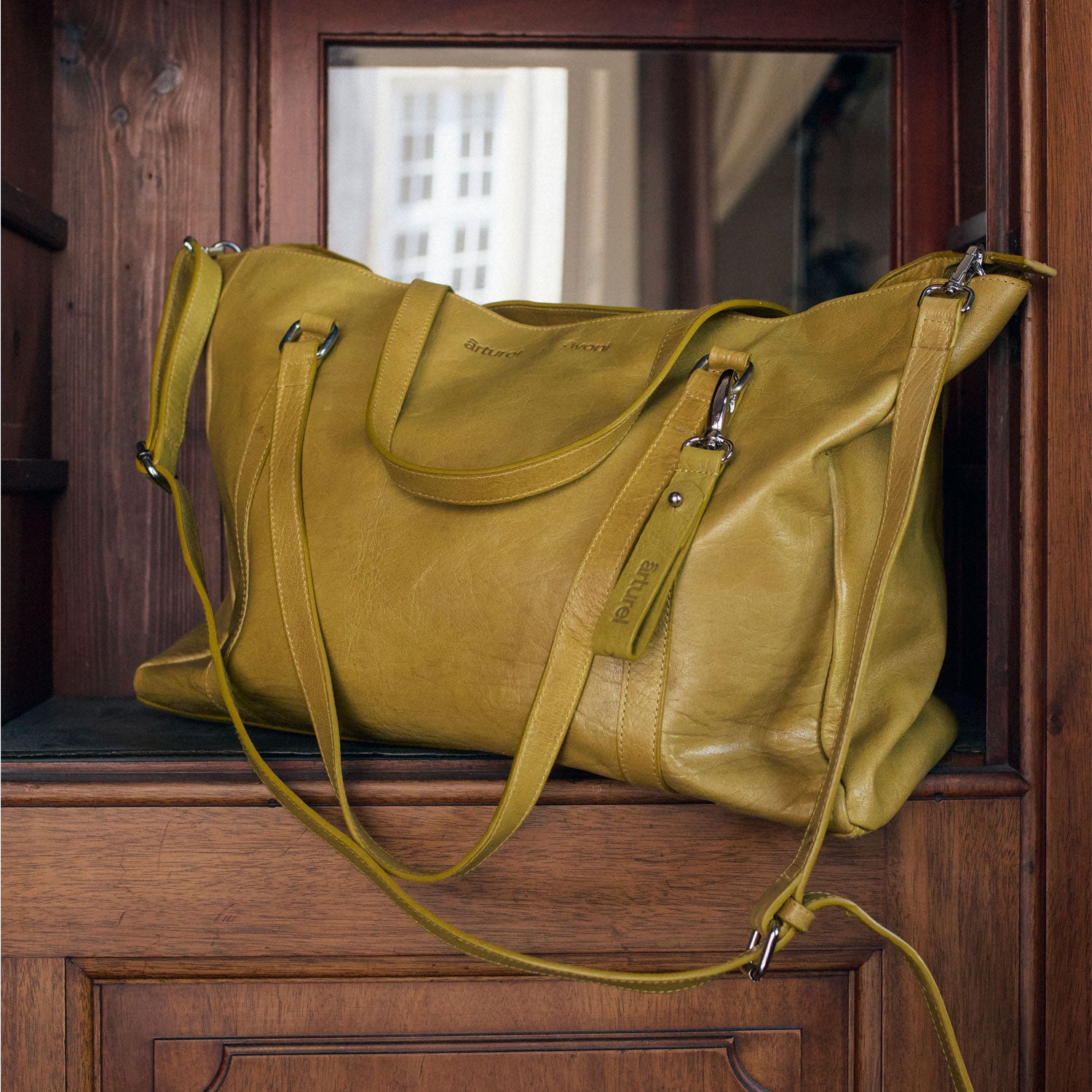 High Gloss Leather Bag