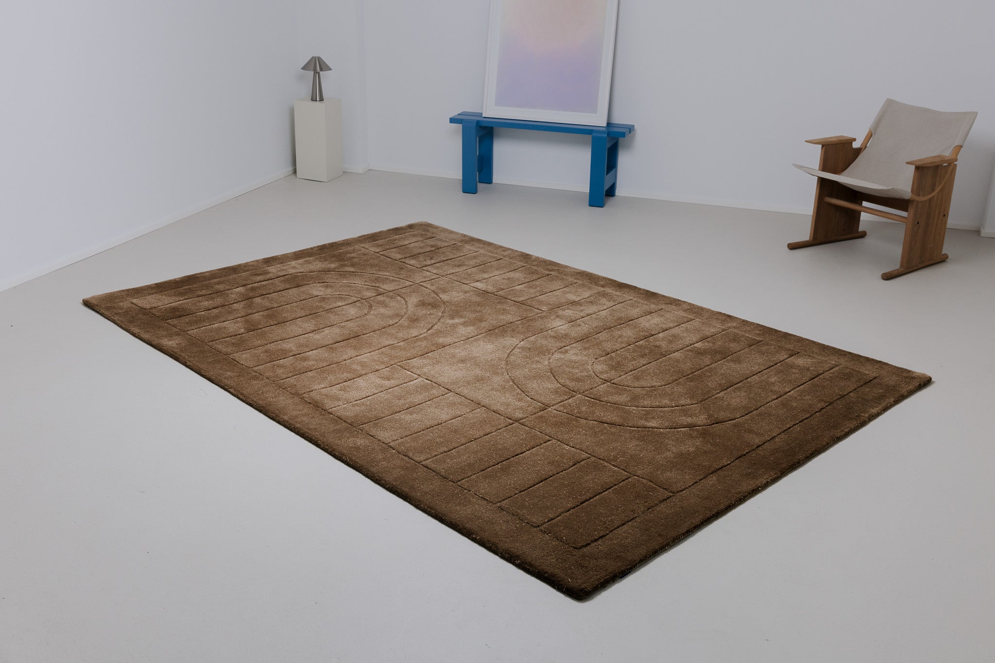 Arch rug - Walnut