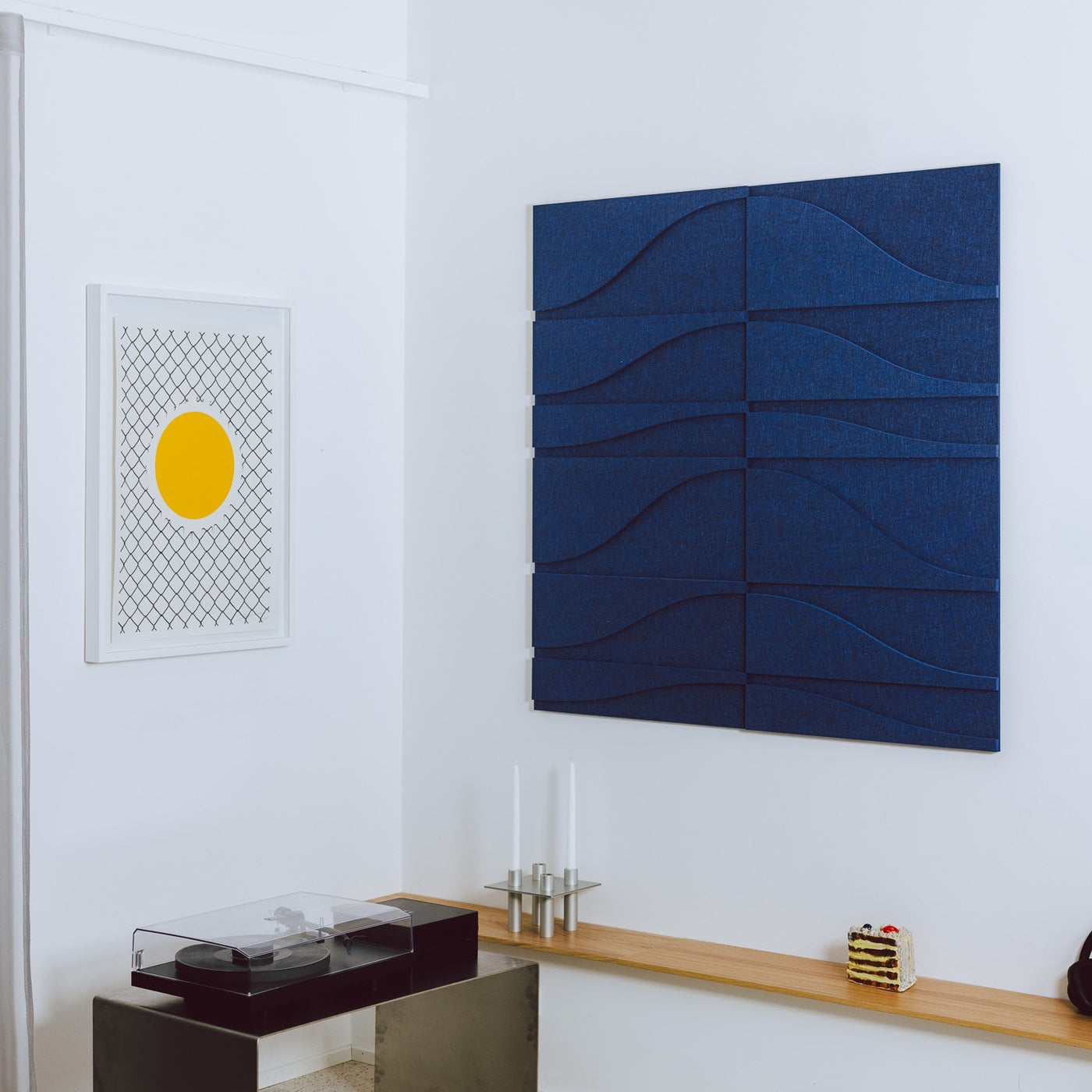 Arturel x Dali - Curve Tile - Ocean Blue