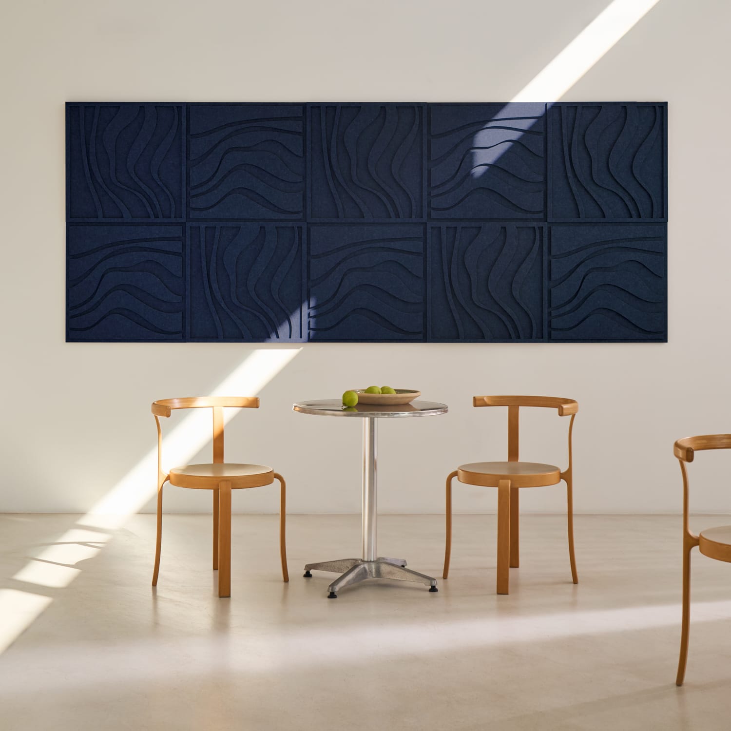 Wave Tile - Cloudy Grey