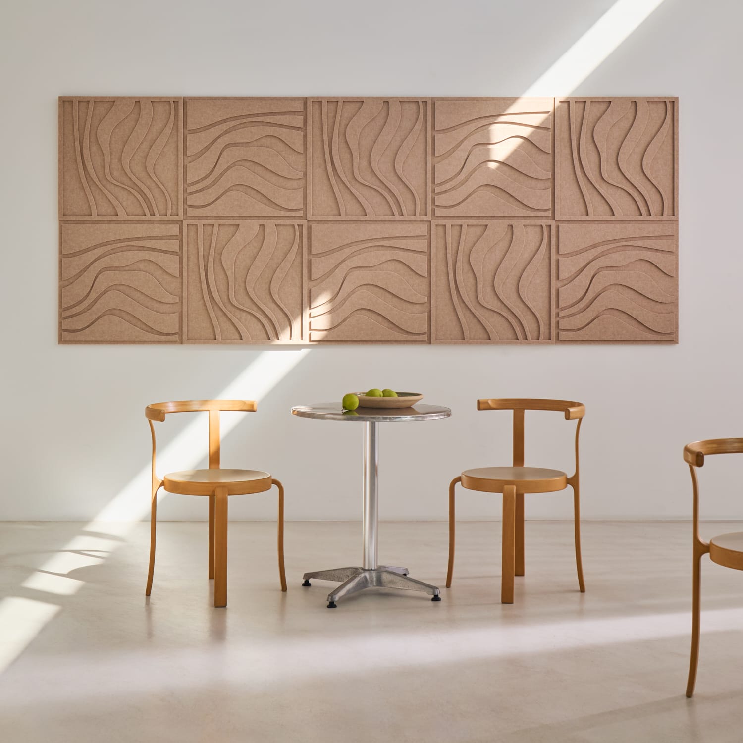 Wave Tile - Sand Beige