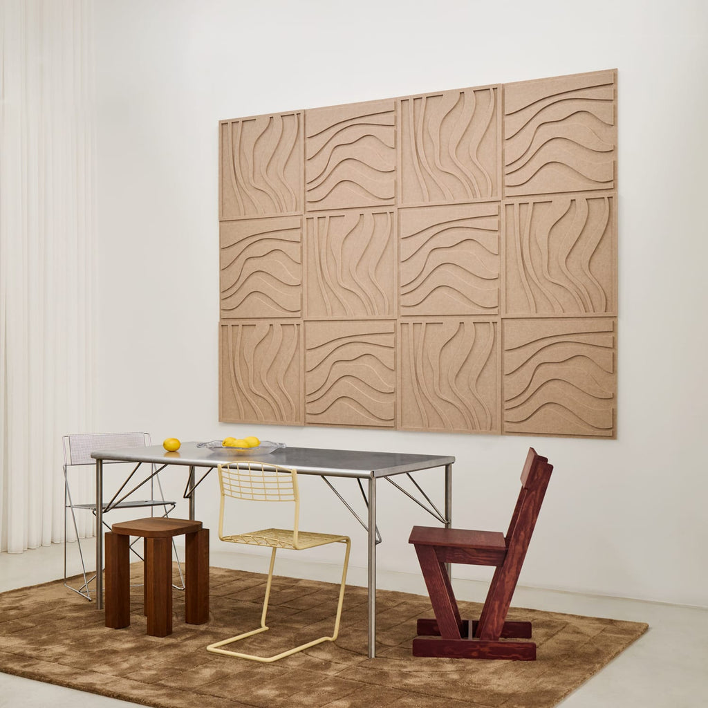 Wave Tile - Sand Beige
