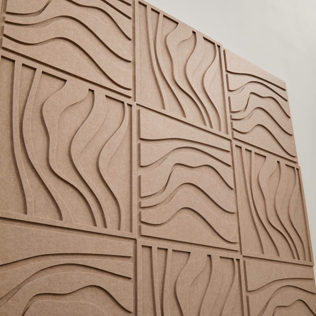 Wave Tile - Sand Beige