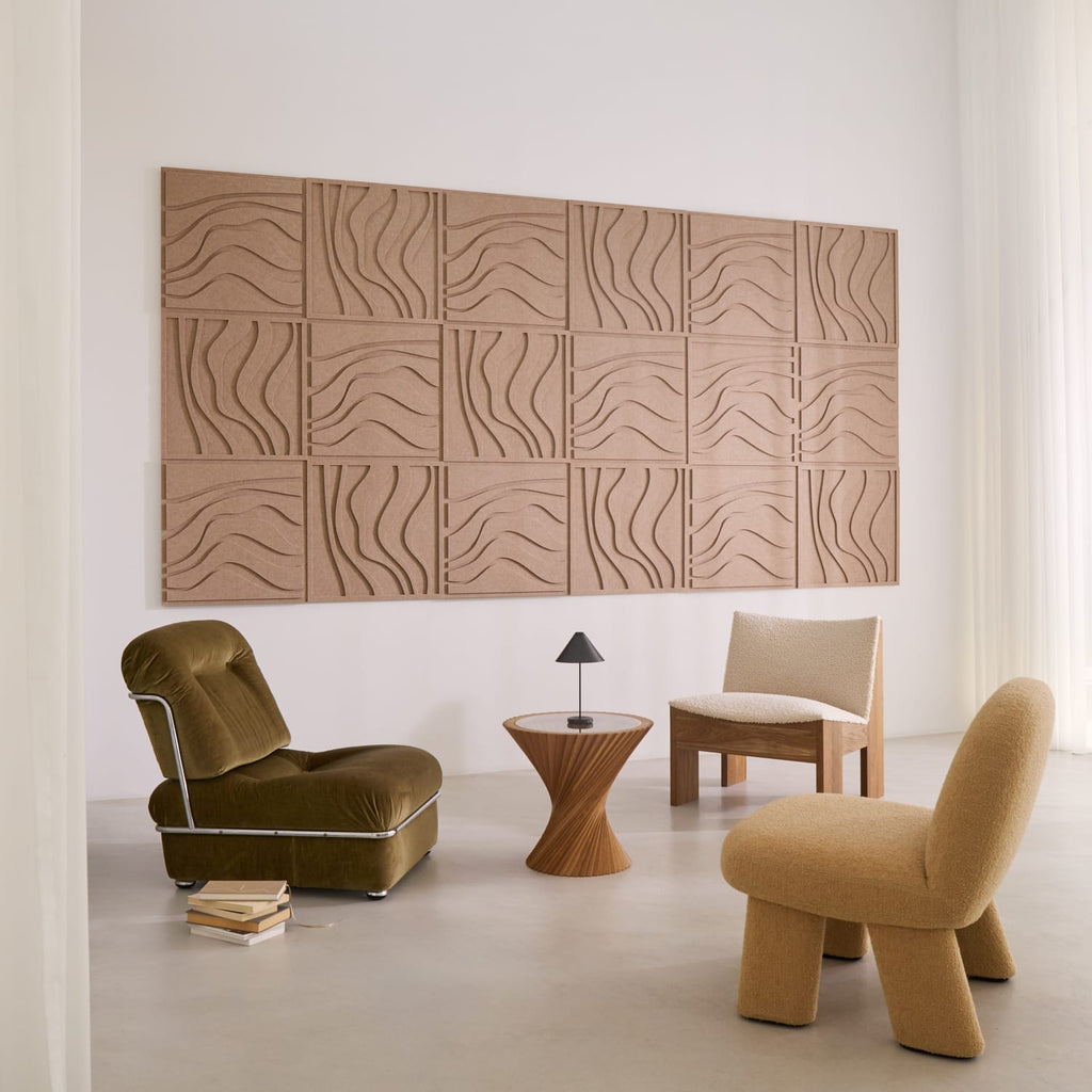 Wave Tile - Sand Beige