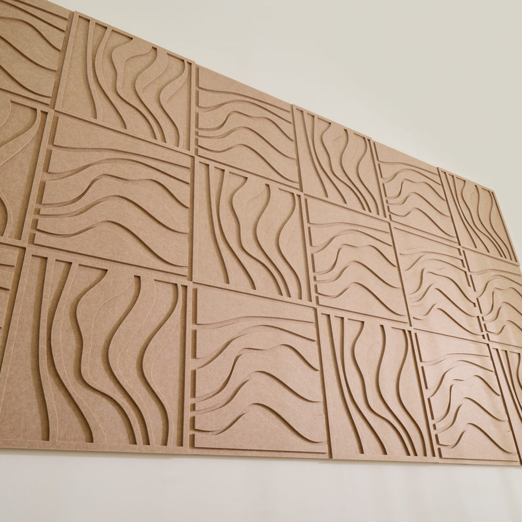 Wave Tile - Sand Beige