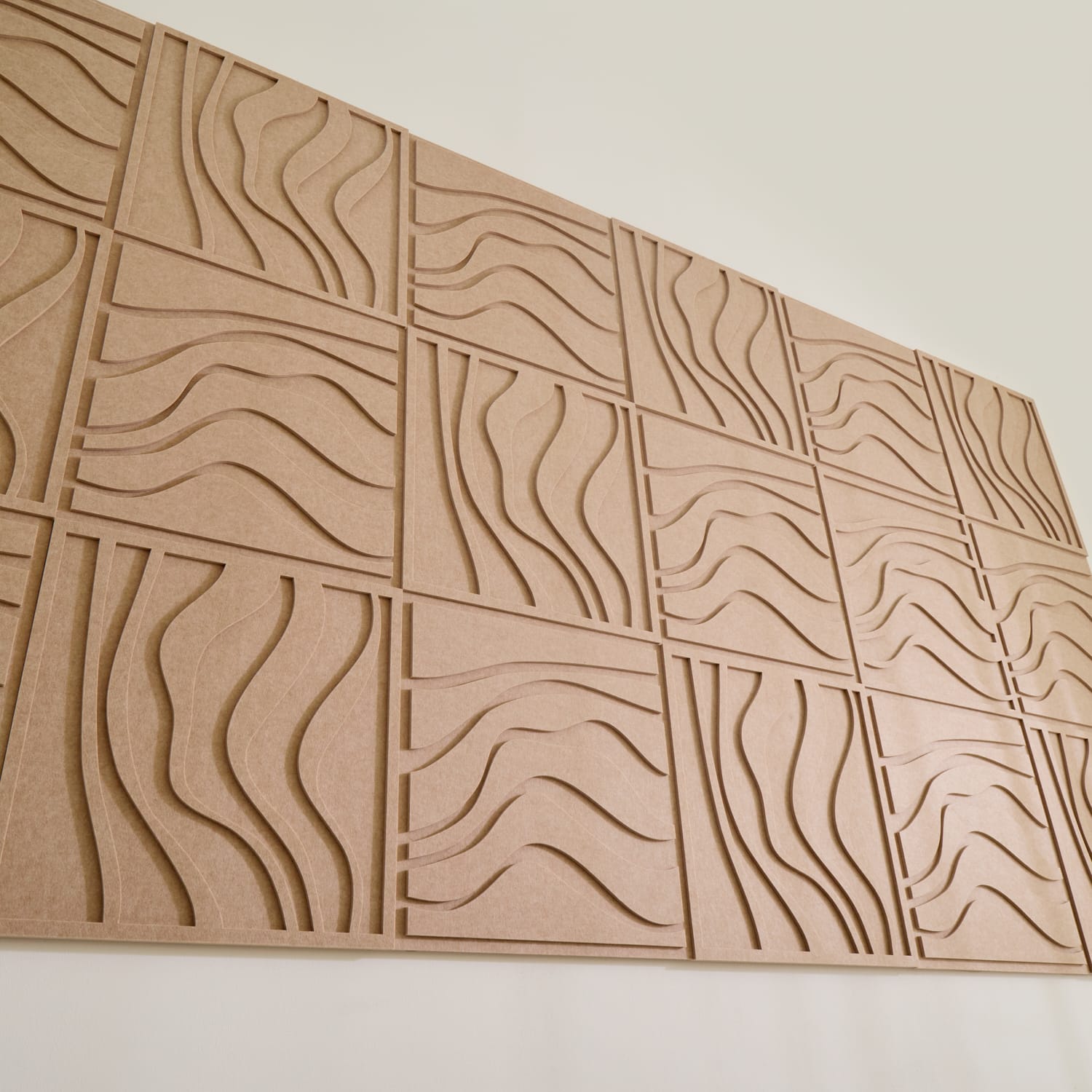 Wave Tile - Sand Beige