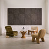 Wave Tile - Warm Grey