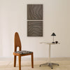 Wave Tile - Warm Grey