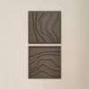 Wave Tile - Warm Grey