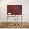 Wave Tile - Reddish Brown