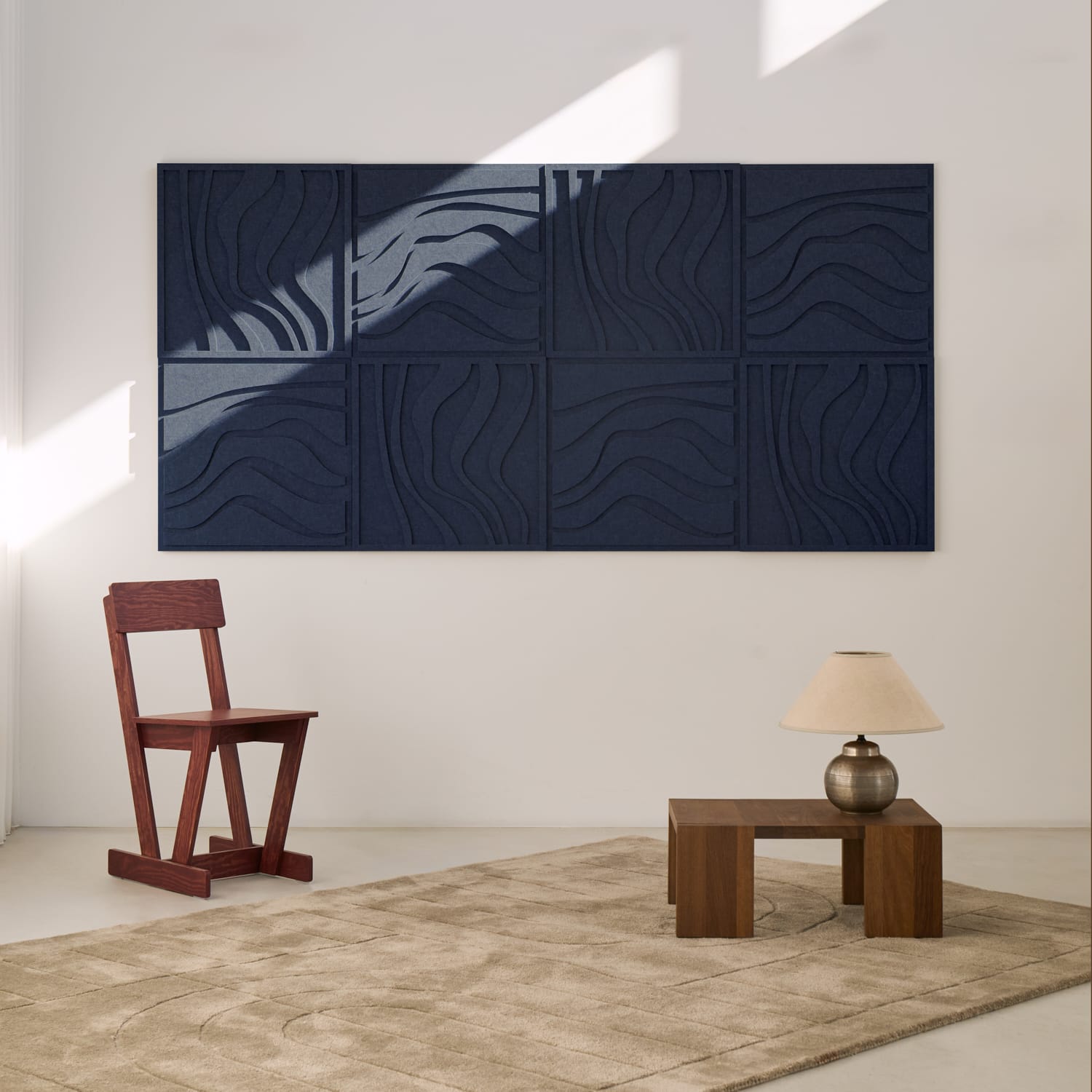 Wave Tile - Ocean Blue
