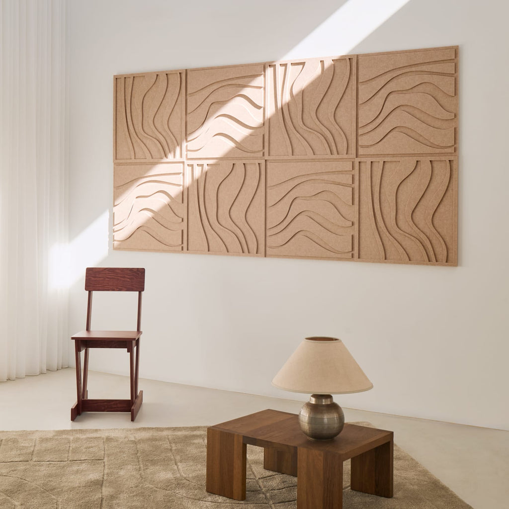 Wave Tile - Sand Beige